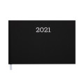 Еженедельник карманный датированный 2021 MONOCHROME, черный